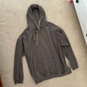 Aerie Taupe Knit Cardigan